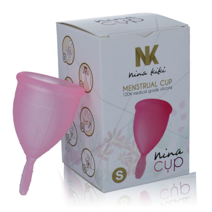 Nina Kikí - Coppa Mestruale Rosa - Taglia s