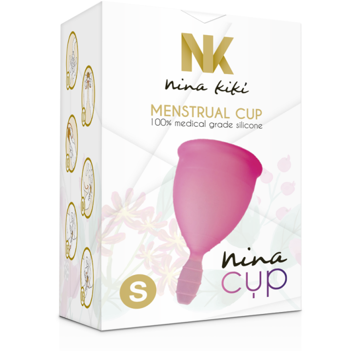 Nina Kikí - Coppa Mestruale Rosa - Taglia s
