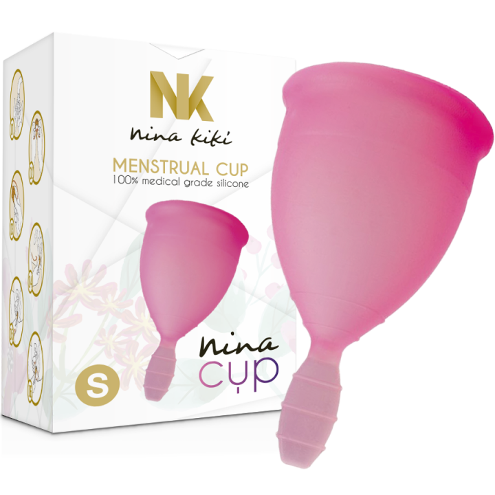 Nina Kikí - Coppa Mestruale Rosa - Taglia s