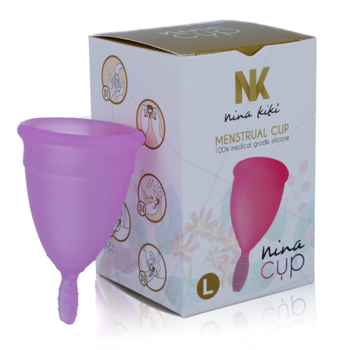 Nina Kikí - Menstrual Cup Purple - Size l