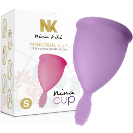 Nina Kikí - Kubeczek Menstruacyjny Fioletowy - Rozmiar s
