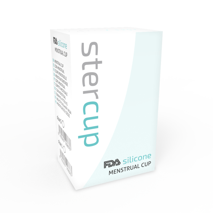 Stercup - Coupe Menstruelle en Silicone Fda Rose - Taille s