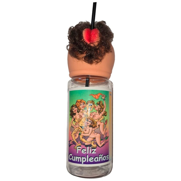Diablo Picante - Botella Labios Cumpleaños Carne 750 ml