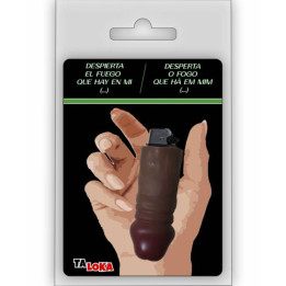 Taloka - Fantstico Leve em Forma de Pênis de Cor Mulato 100% Recarregvel