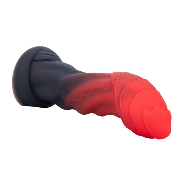 Power Monsters - Dildo in Silicone Bigoliath Bicolore Fantasy 25 cm ø 6 cm