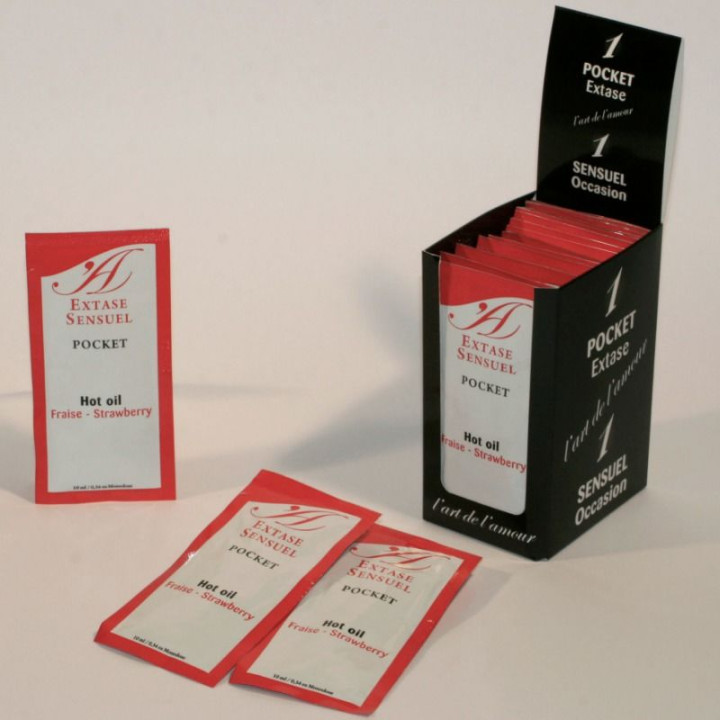 Extase Sensual - Strawberry Stimulating Oil 10 ml