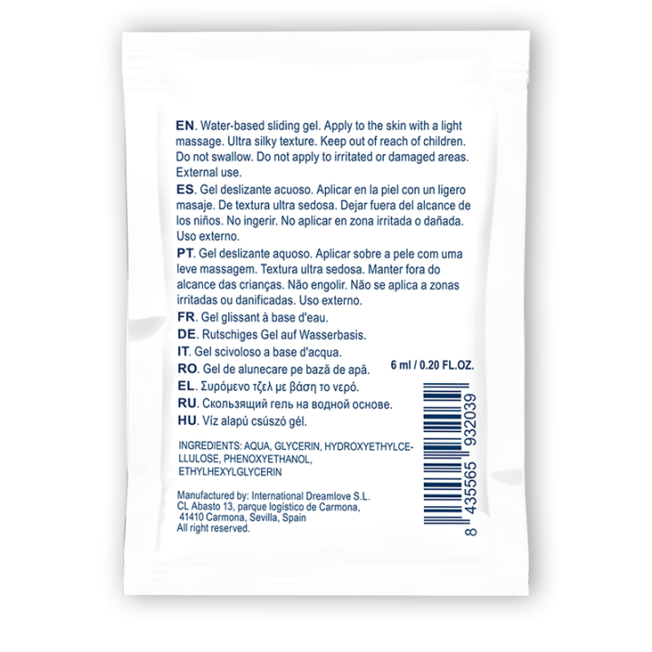 Waterfeel - Neutrales Gleitgel Auf Wasserbasis 6 ml