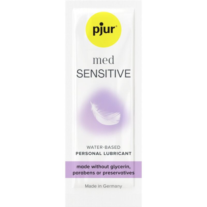 Pjur - Med Sensitive Glide Lubricante Base Agua 2 ml