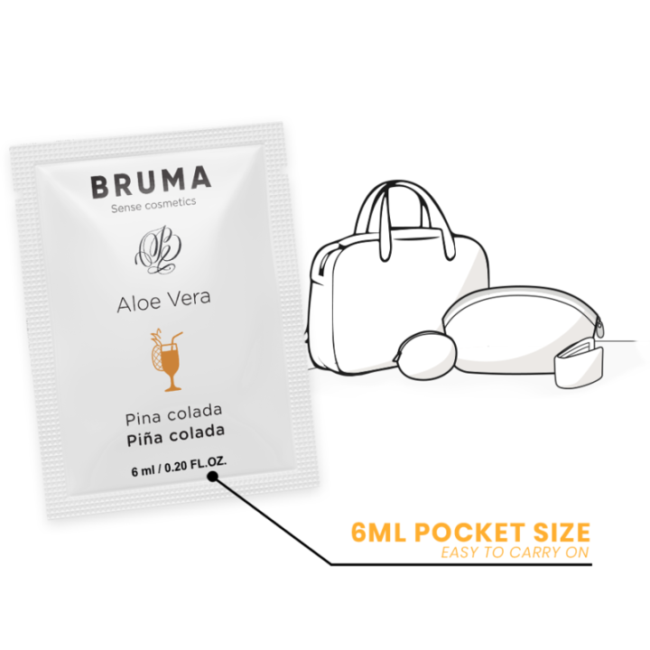 Bruma - Aloe Vera Gleitgel Pina Colada Geschmack 6 ml