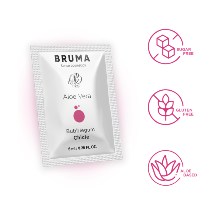 Bruma - Gel Glissant Aloe Vera Saveur Bubblegum 6 ml