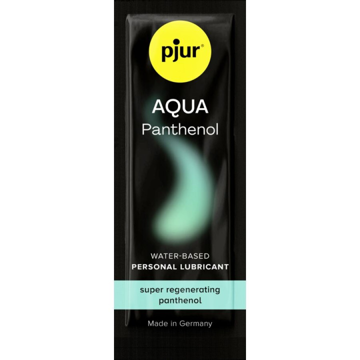 Pjur - Lubrifiant à Base d'Eau Aqua Panthenol 2 ml