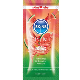 Skins – Fruchtiges, Wasserbasis-Glätter Wassermelone, Einzeldosierung 5 ml