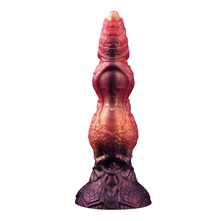 Power Monsters – Savage Beastlord Dreifarbiger Fantasy-Silikondildo 24 cm ø 5 cm