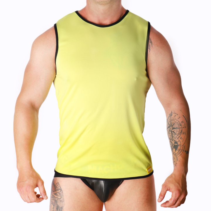Macho - t-Shirt Amarelo l/xl