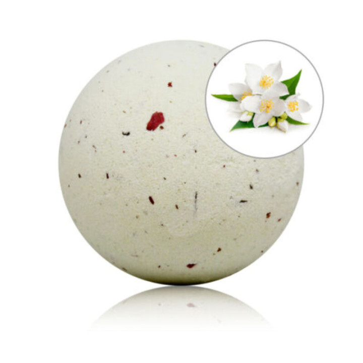 Taloka - Bombe de Bain Parfumée au Jasmin et Aux Pétales de Rose