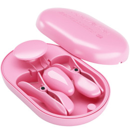 Pretty Love - Boite Surprise Pinces Délectro Stimulation Rose