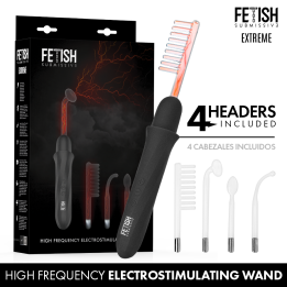 Fetish Submissive - High Frequency Electrostimulation Wand