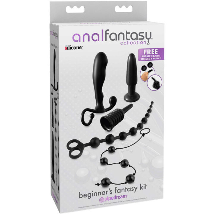 Anal Fantasy Elite Collection - Beginner Fantasy Anal Kit Nero