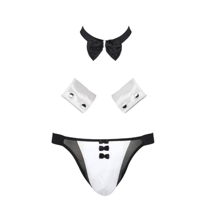 Passion - 036 Slip Alfrojo Negro l/xl