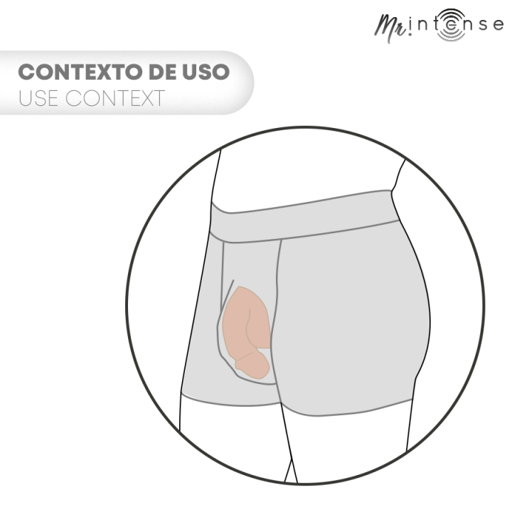 Mr Intense - Packer Realista Tamanho g Floppy