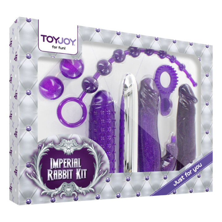 Toyjoy - Kit Coelho Imperial Roxo