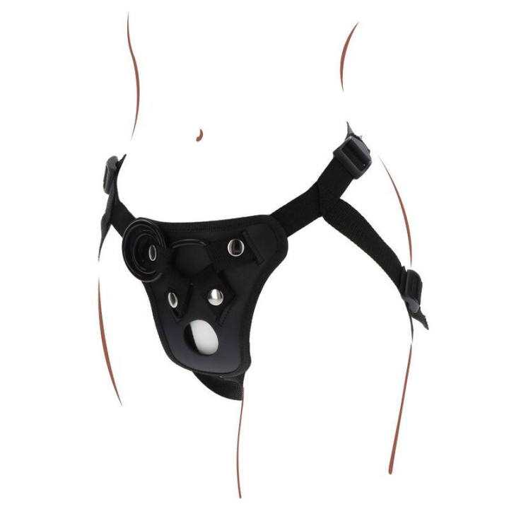 Get Real - Harnais de Plaisir Strap-on Noir