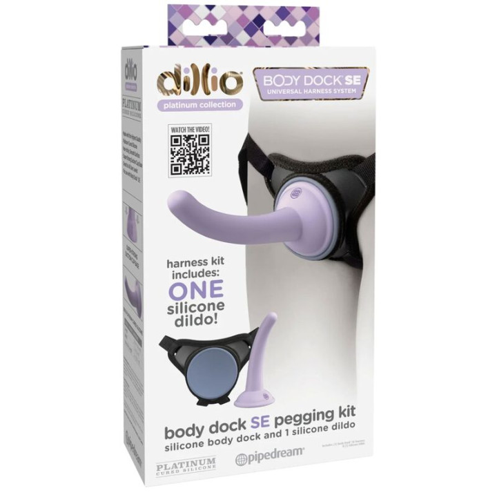 Dillio - Body Dock Violettes Harness