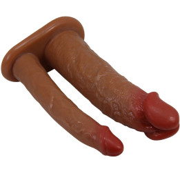 Pretty Love - Harness Briefs Arnés Universal Con Dildo Jerry 21.8 cm Natural