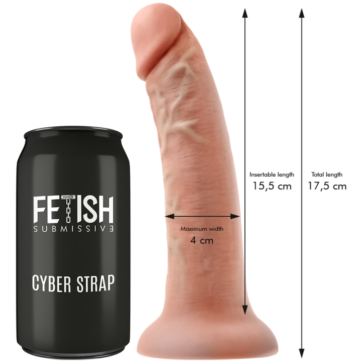 King Cock - Elite Harnais Réglable Confortable Avec Gode 17.8 cm