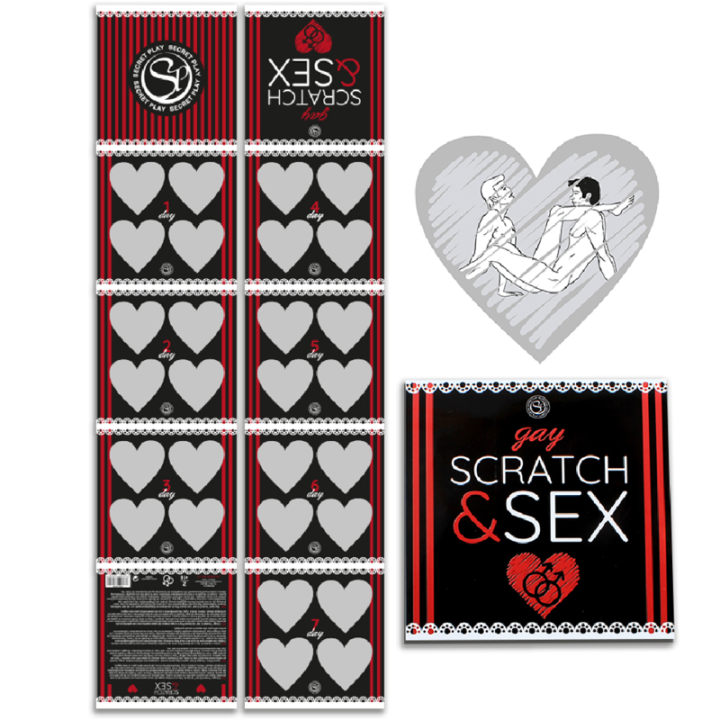 Secretplay - Gra Dla Par Gejow Scratch i Seks (es/en/fr/pt/de)