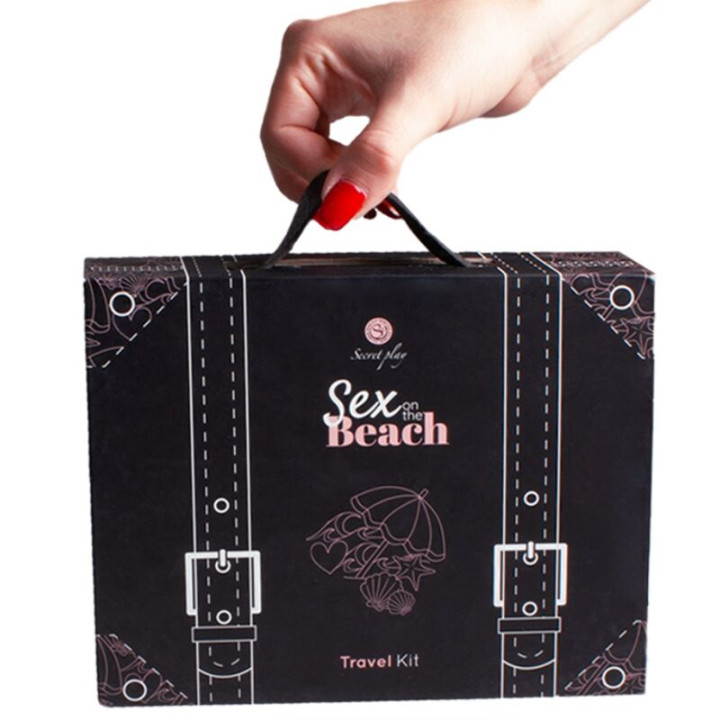 Secretplay - Kit da Viaggio Sesso in Spiaggia (es/en/de/fr/nl/pt)