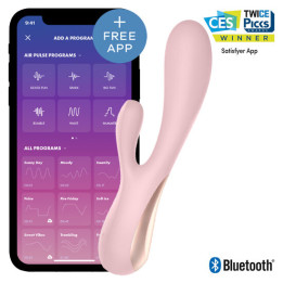 Satisfyer - Mono Flex Rose Avec Application