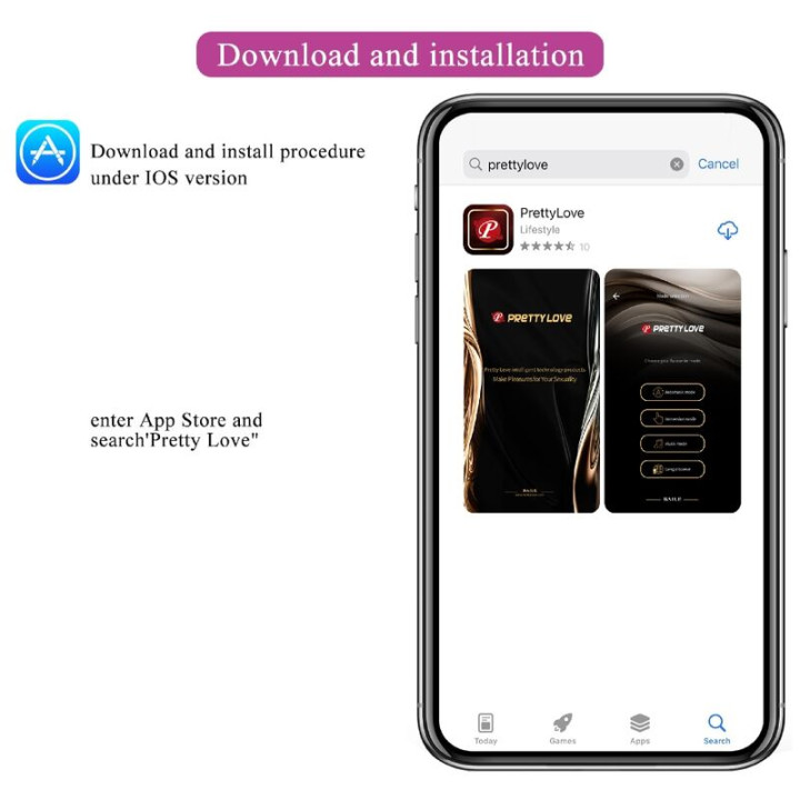 Pretty Love - Billy Telecomando Vibrazione Viola App Gratuita