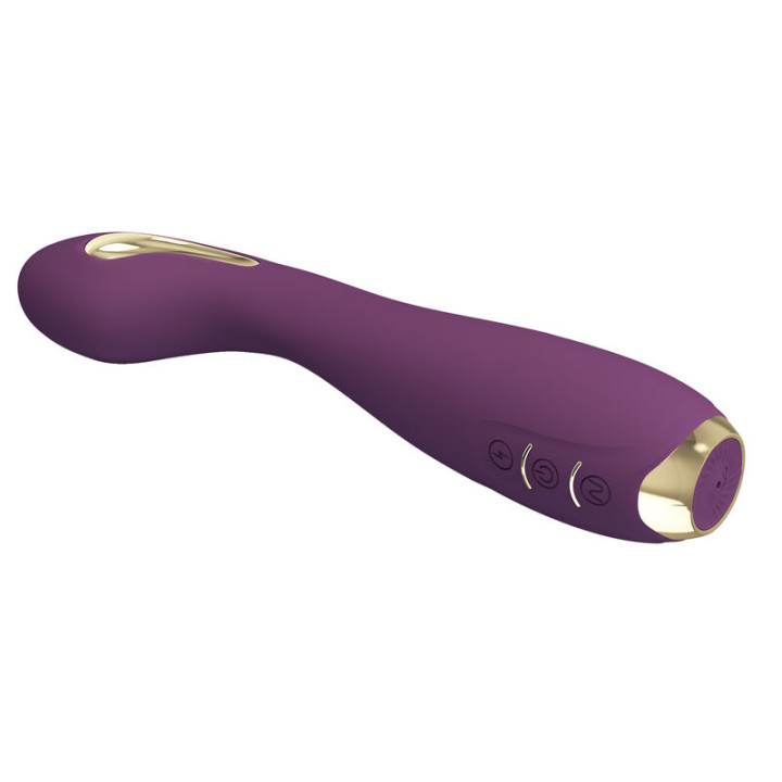 Pretty Love - Hector Electroshock Vibrator by App Control Purple