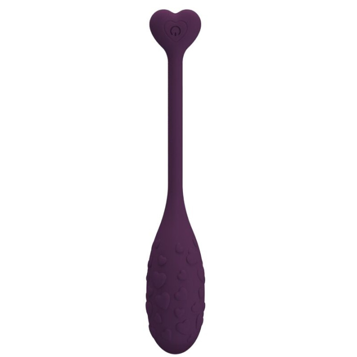 Pretty Love - Fisherman App Controlled Vibrating Egg Lila
