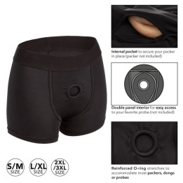 Fetish Submissive Harness - Doble Penetración Negro