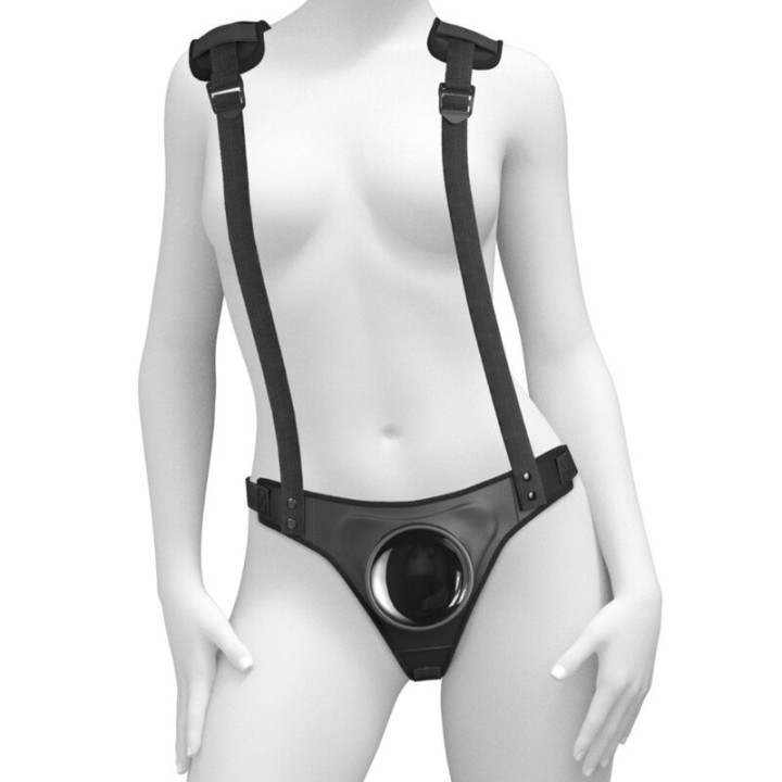 Fetish Fantasy Series - Vibrierender Double Delight Strap-on.