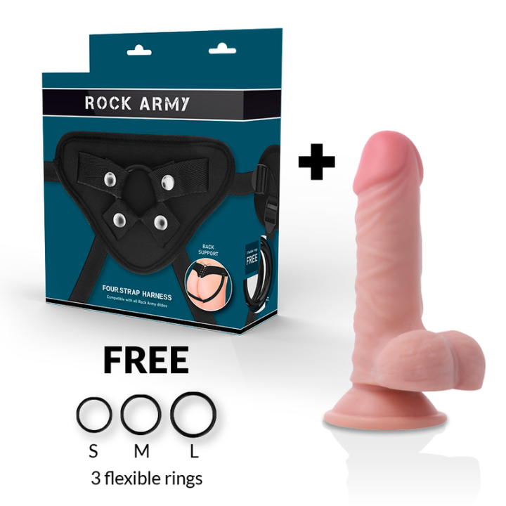Rockarmy - Arnês + Panzer Dupla Densidade 17 cm -o- 4.46 cm