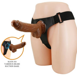 Pretty Love - Arnês Cuecas Arnês Universal Com Dildo Micheal 20 cm Preto