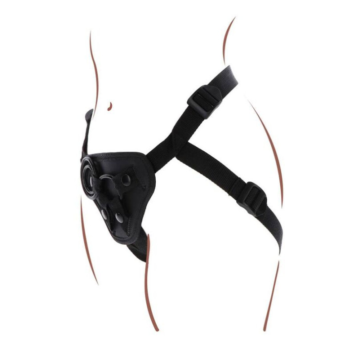 Get Real - Imbragatura Con Cinturino Nera