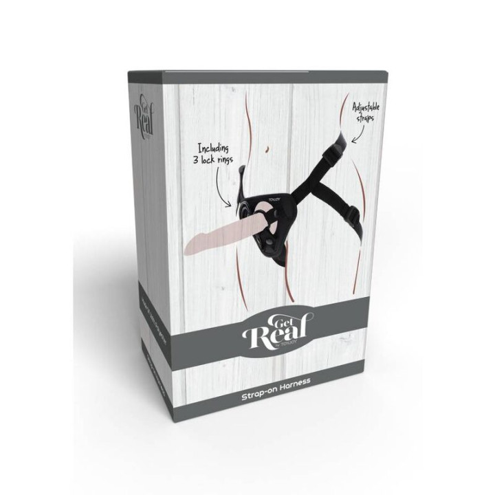 Get Real - Arnês de Ala Preto