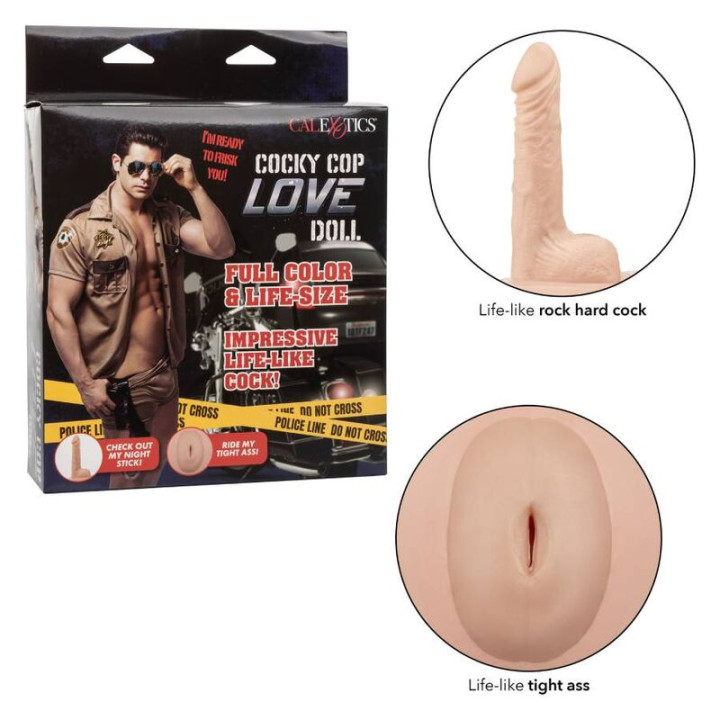 Calexotics - Cocky Cop Liebespuppe