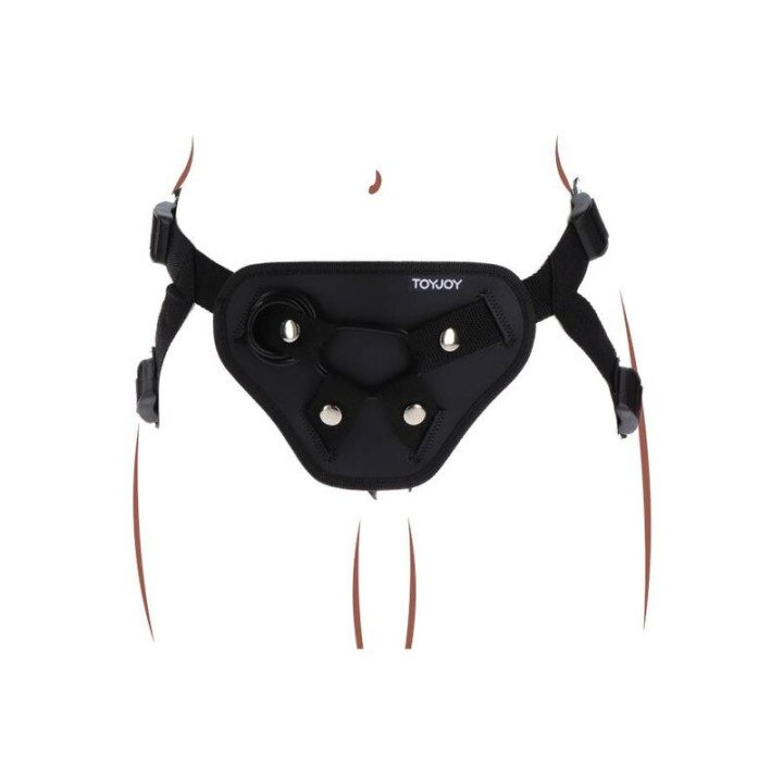 Get Real - Imbracatura Deluxe Con Cinturino Nero