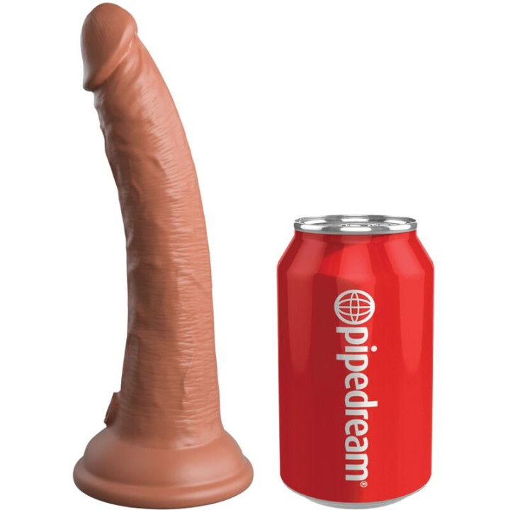 King Cock - Elite Arnês Ajustvel Confortvel Com Dildo 17.8 cm