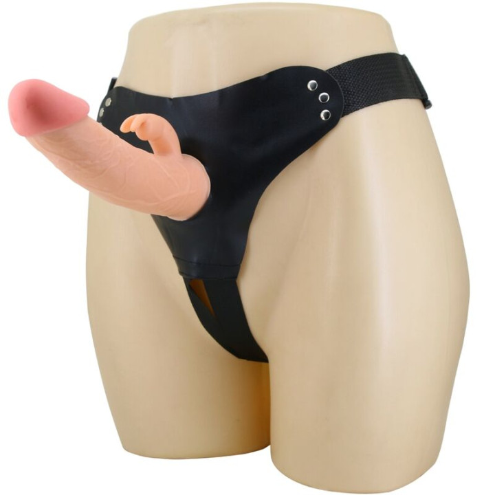 Pretty Love - Mavis Harness Briefs Universal Con Dildo 19 cm Natural