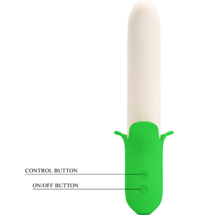 Pretty Love - Banana Knight Super Puissance 7 Vibrations en Silicone