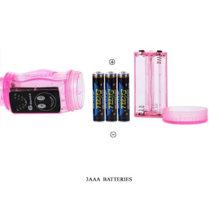 Baile - Stimolatore Distortion Triplo Rosa