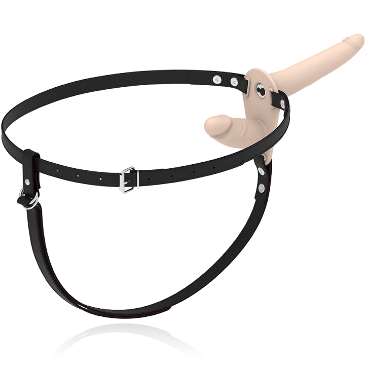 Fetish Submissive Harness - Vibrateur Flesh up Double Pénétration
