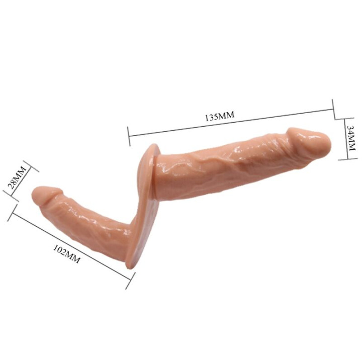 Baile - Ballo Ultra Appassionata Doppi Dildos Con Imbracatura