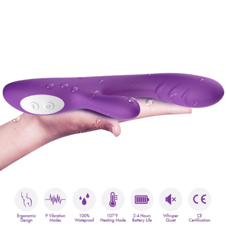 Armony - Vibratore Spark Effetto Calore Viola